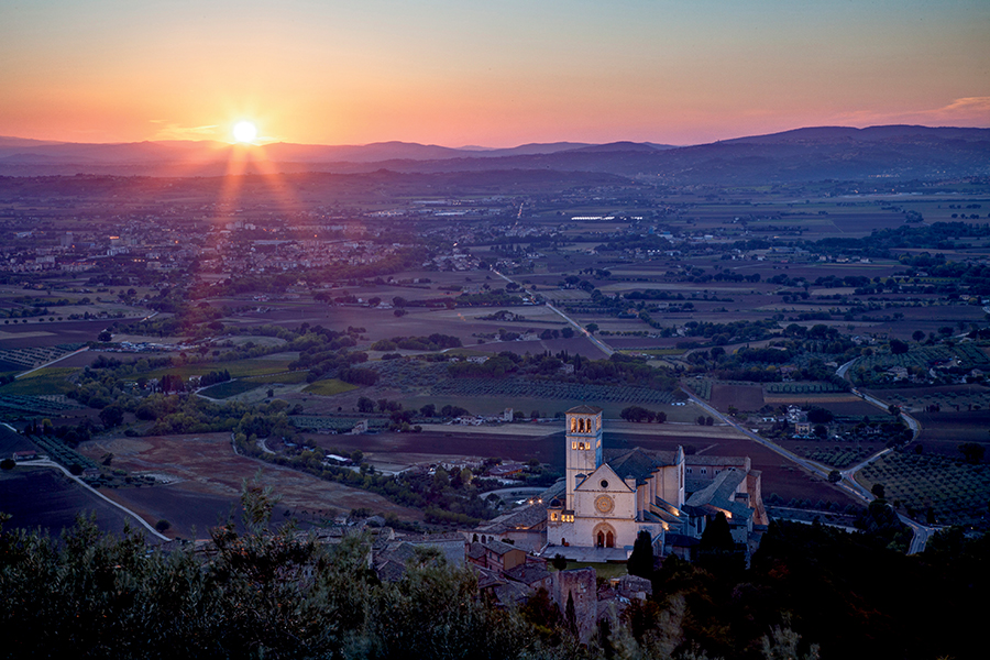 Basilica of St. Francis in Assisi, Italy